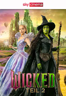 Musicalfilm Wicked Teil 2 mit zwei Frauen in fantastischer Welt, Magie und Freundschaft im Fokus