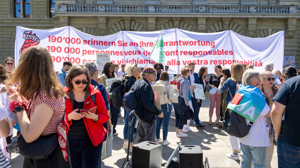 «190'000 erinnern Sie an ihre Verantwortung», hiess es an die Mitglieder des Nationalrats gerichtet.