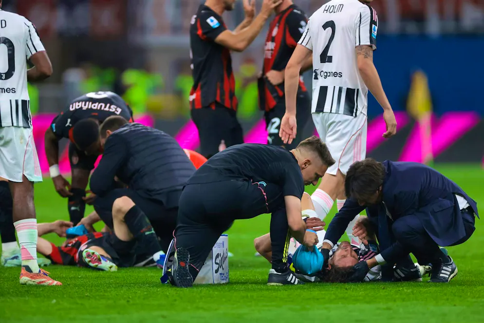 Before the World Cup: Modric needs surgery after breaking his cheekbone - Gallery. Modric was injured in a collision against Juventus Turin.