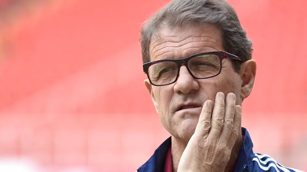 L'ex allenatore italiana Fabio Capello