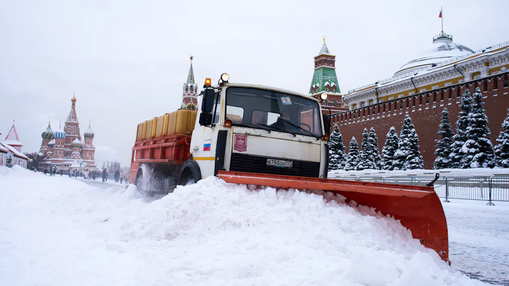 Moscou a subi lundi une tempête de neige tardive au milieu du printemps (image d’illustration).