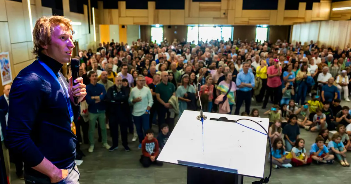 Jeux olympiques : La commune de Veyrier (GE) honore son champion olympique Tanguy Nef Jeux olympiques : La commune de Veyrier (GE) honore son champion olympique Tanguy Nef