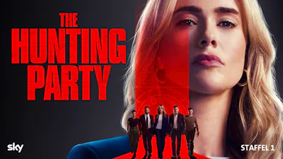 Thriller-Serie The Hunting Party mit Ermittlerteam und zentraler Frauenfigur, spannungsgeladene Verfolgung