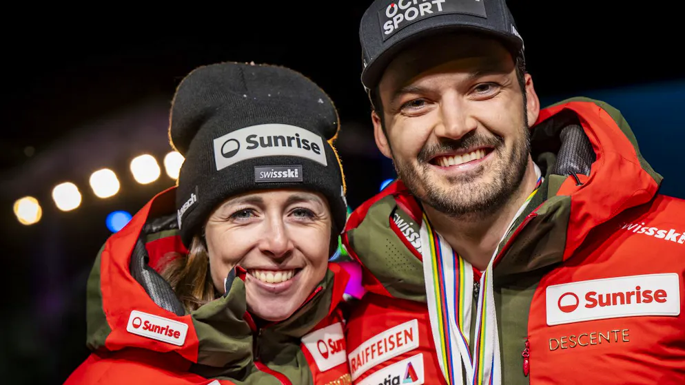 Swiss-Ski press officer Zoé Chastan. 