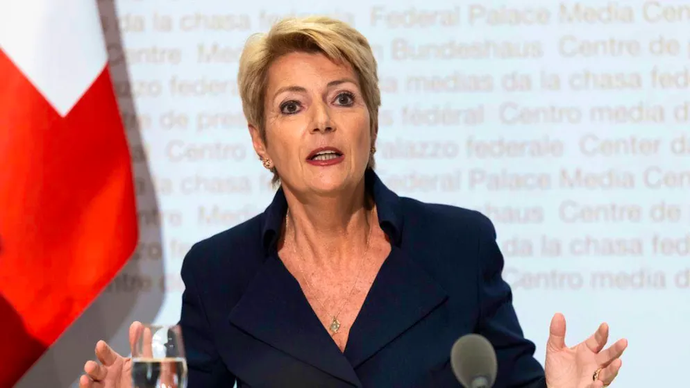 UBS's intensive lobbying is unusual for Switzerland, said Finance Minister Karin Keller-Sutter in an interview with "Blick". (archive picture)