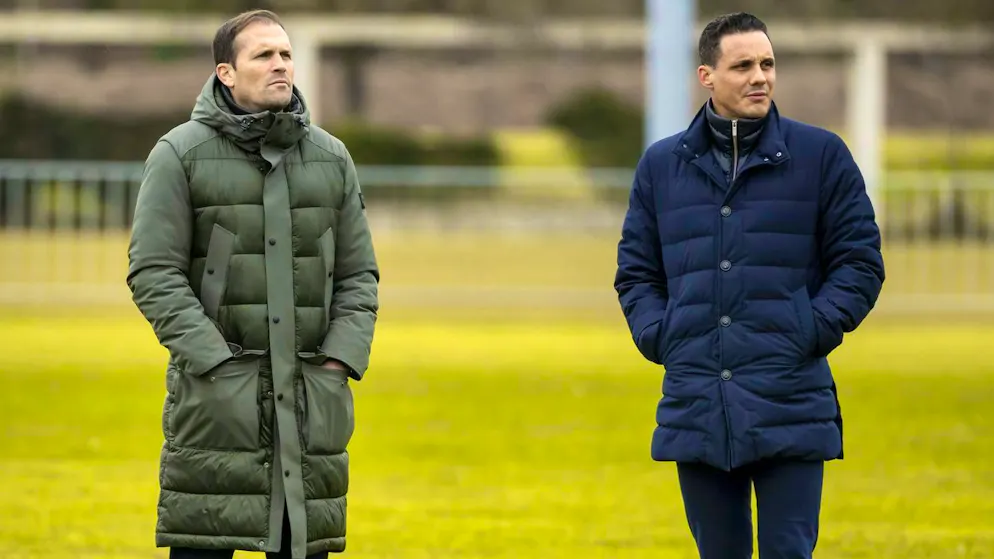 Daniel Stucki (left) and David Degen will part ways at the end of June.