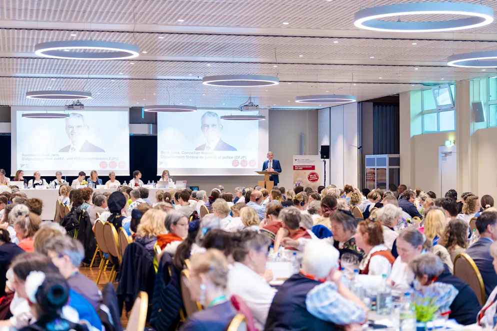 If the farmer's wife doesn't want to, everything stands still - except when it comes to the SVP initiative. Around 240 countrywomen and farmers' wives took part in the meeting.