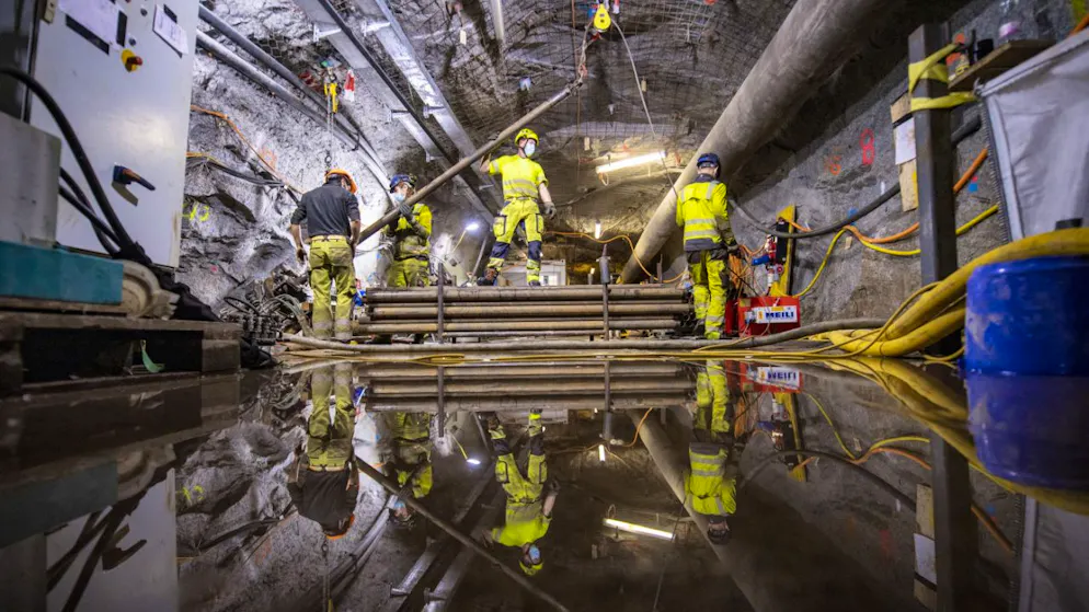 Le BedrettoLab est un immense laboratoire souterrain dédié notamment à l'étude des tremblements de terre (image d'archives).
