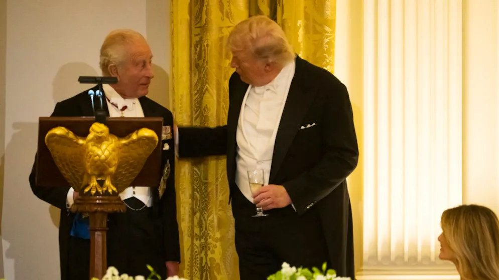 Charles III a été convié par Donald Trump mardi à un dîner d'Etat à la Maison-Blanche.