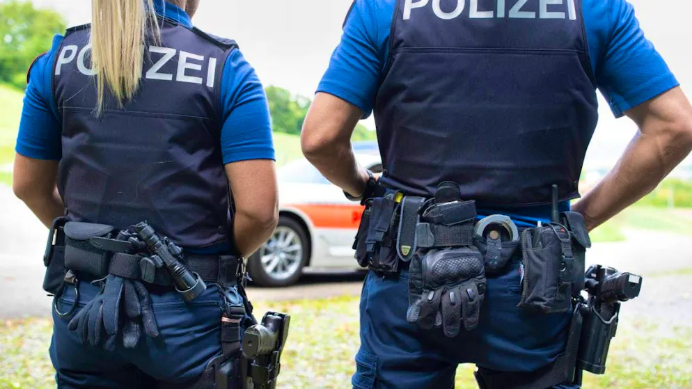 On Wednesday, the police were deployed on a large scale in Volketswil in the canton of Zurich. (archive picture)