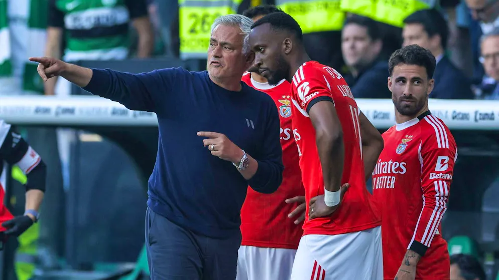 José Mourinho has been at the helm of Benfica Lisbon since September 2025.