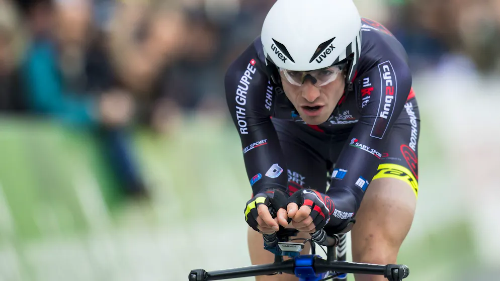 Valentin Baillifard lors du prologue du Tour de Romandie... 2016 !