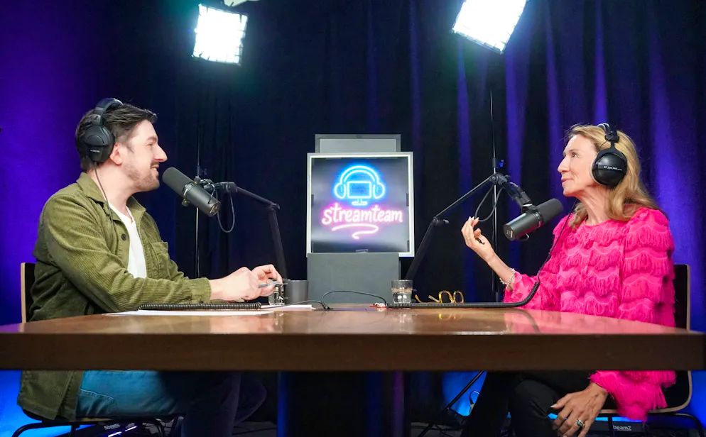 Frank Richter and Tamara Cantieni are the hosts of the "streamteam" podcast.