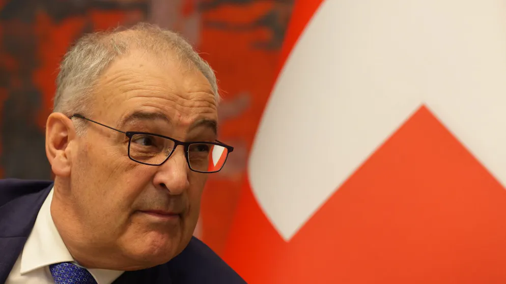 Streit zwischen Schweiz und Italien nach Crans-Montana: Bundespräsident Guy Parmelin plant offenbar ein Treffen mit Italiens Regierungschefin Giorgia Meloni um die Lage zu entschärfen. (Archivbild)