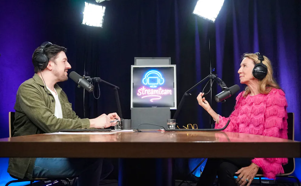 Frank Richter und Tamara Cantieni sind die Hosts des «streamteam»-Podcasts.