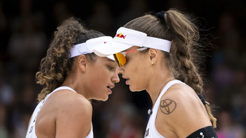Zoé und Anouk Vergé-Dépré verloren ihr Auftaktmatch in Brasilia