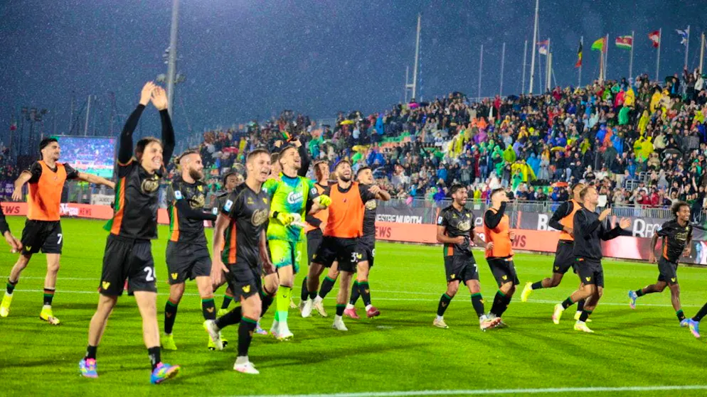 A year ago, Venice was relegated from Serie A - now the club can celebrate promotion
