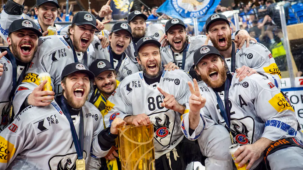 National League. Fribourg exulte : Gottéron met fin à 46 ans de disette