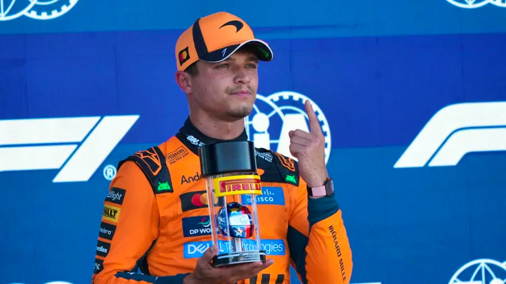 Delighted with pole position for the sprint race in Miami: world champion Lando Norris