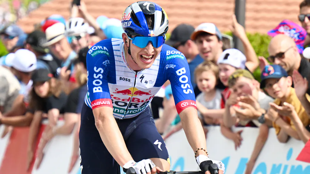Tour de Romandie. Florian Lipowitz : «Je suis allé au bout de moi-même»