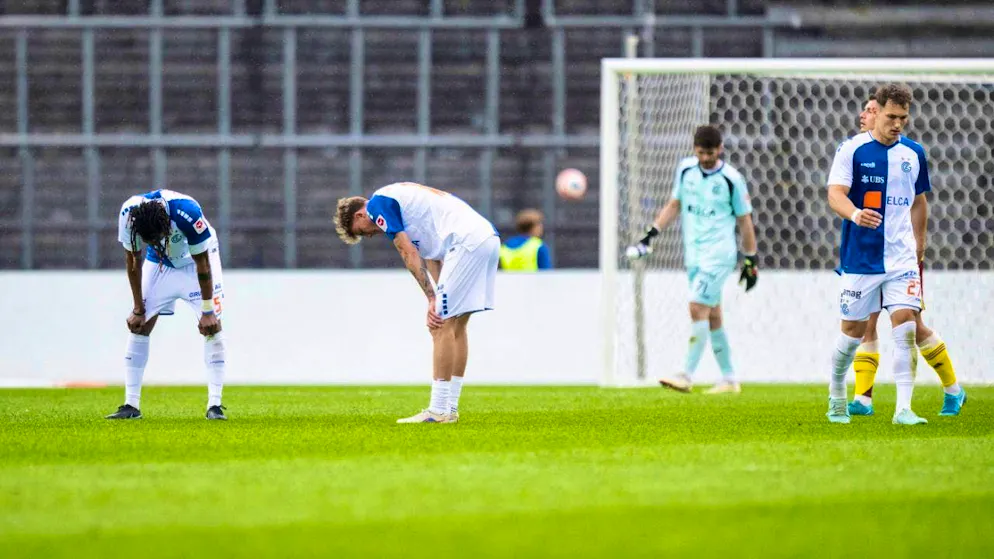 Once again this season, Grasshoppers are left hanging their heads after a game