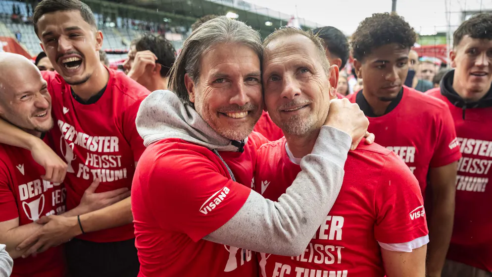 Hobby-DJ, Weinkenner und Meistertrainer. «Ich bin so stolz» – Thun-Coach Mauro Lustrinelli ist ein Mann mit vielen Facetten