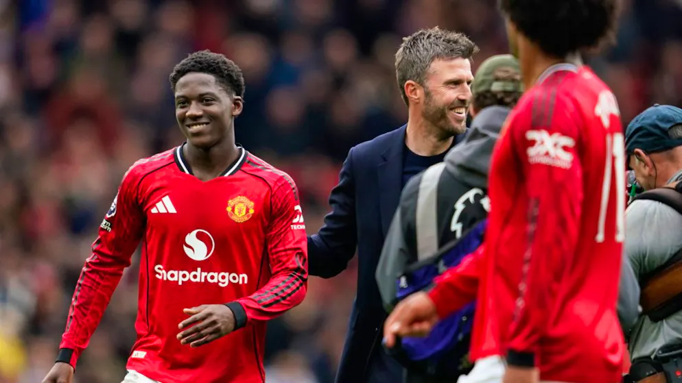 Kobbie Mainoo gelang der Siegtreffer im Old Trafford