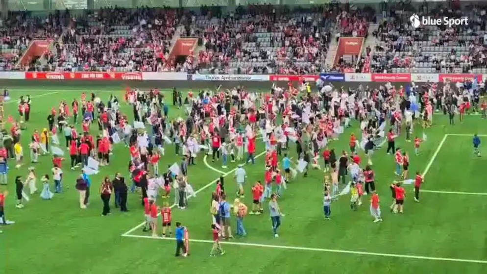 Ecco le reazioni. San Gallo travolto dal Sion: festeggia il Thun, è campione svizzero!
