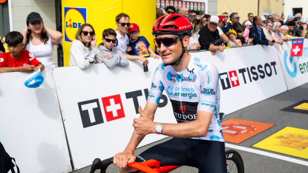 Roland Thalmann a remporté un joli maillot du meilleur grimpeur.