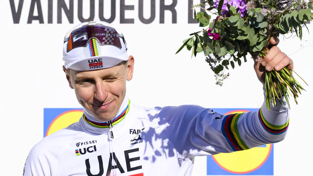 Tadej Pogacar n'a laissé que des miettes à ses adversaires lors du 79e Tour de Romandie.
