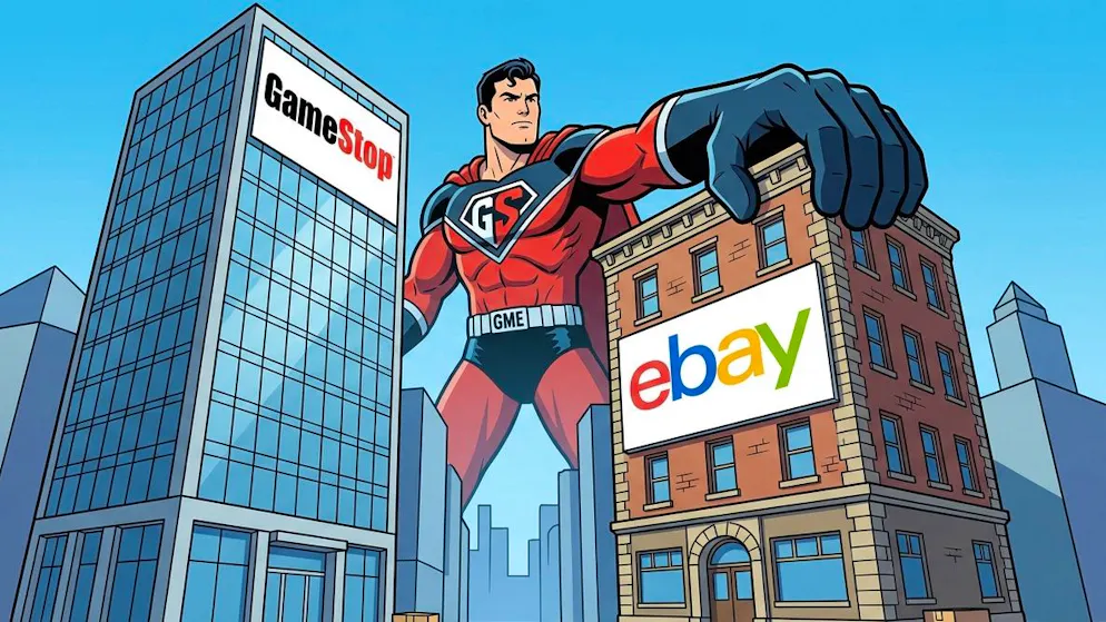 Ebay ist ein grosser Name aus den Anfangszeiten des Web-Geschäfts. Nun kündigt der deutlich kleinere Videospiele-Händler Gamestop einen Übernahmeversuch an.