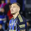 epa12927124 Pisa's Filip Stojilkovic loks on during the Italian Serie A soccer match Pisa SC vs US Lecce at Arena Garibaldi stadium in Pisa, Italy, 01 May 2026. EPA/ENRICO MATTIA DEL PUNTA