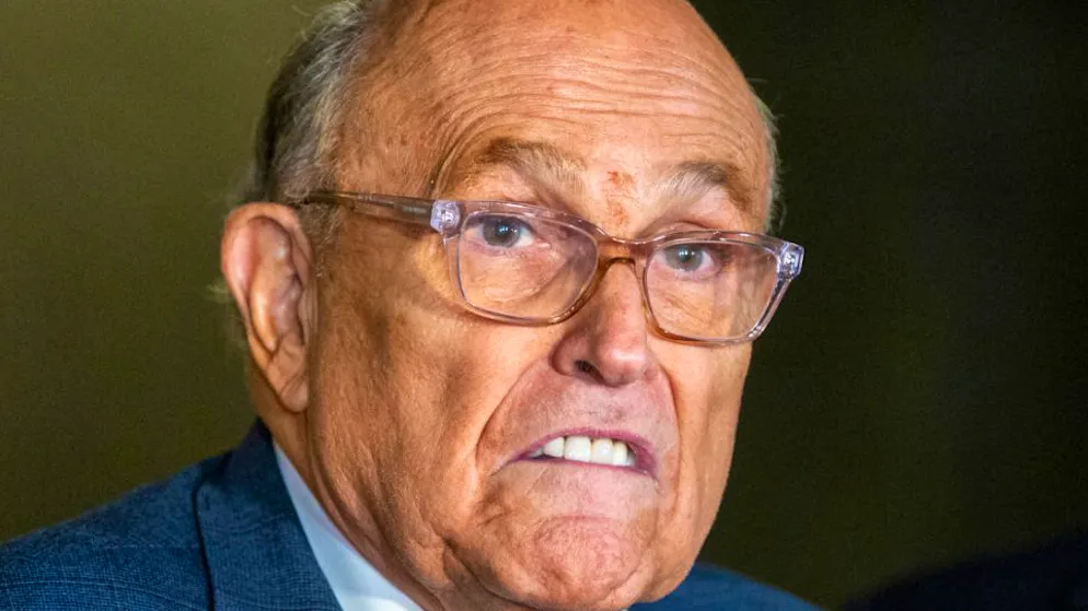 Rudy Giuliani, ex-avocat personnel de Donald Trump, avait joué le rôle de fer de lance lors de la campagne pour faire invalider les résultats du scrutin présidentiel qui avait été remporté par Joe Biden (archives).