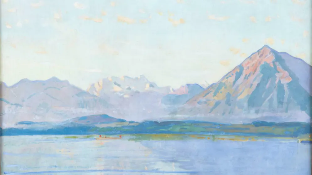 Das Gemälde «Thunersee mit Blüemlisalp und Niesen» von Ferdinand Hodler hat bis 1941 einer Jüdin gehört, die in Genf lebte. Verfolgt und auf der Flucht, musste sie es verkaufen. 1998 kam es in die Sammlung der Winterthurer Stiftung SKKG. Diese gibt das Gemälde nun an die Erben zurück.