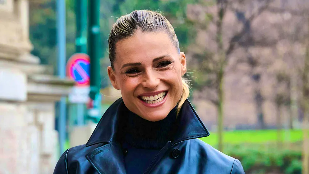 Michelle Hunziker talks about Aurora's upcoming wedding and hints at new love.