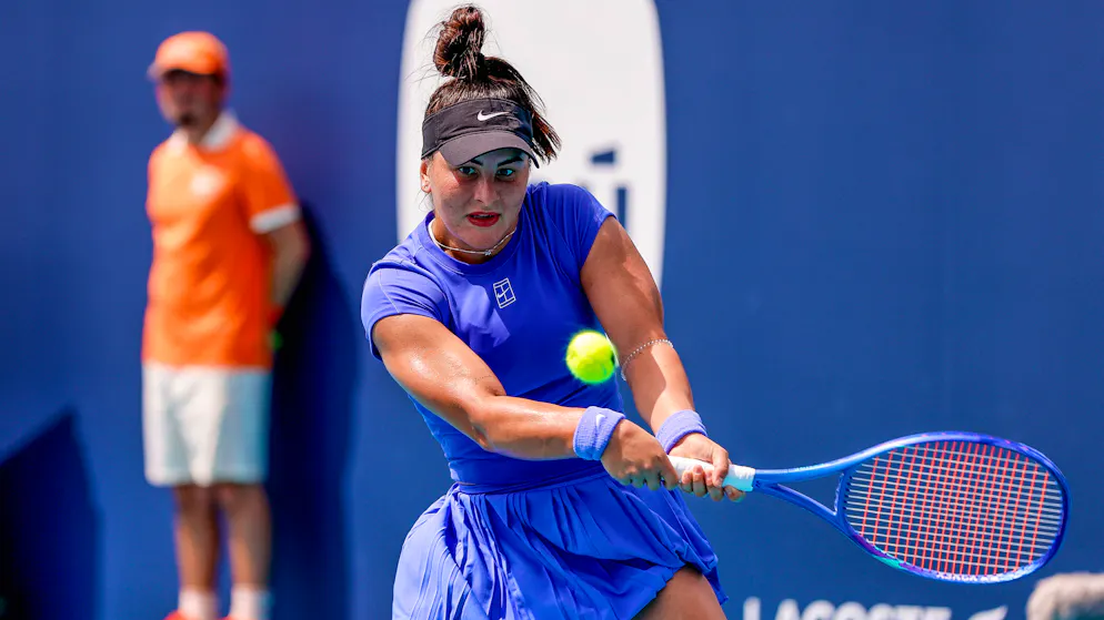 Bianca Andreescu défiera Belinda Bencic au 2e tour à Rome.
