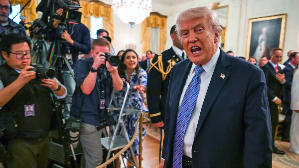 Krempelt das Land um: Donald Trump am 4. Mai im Weissen Haus.