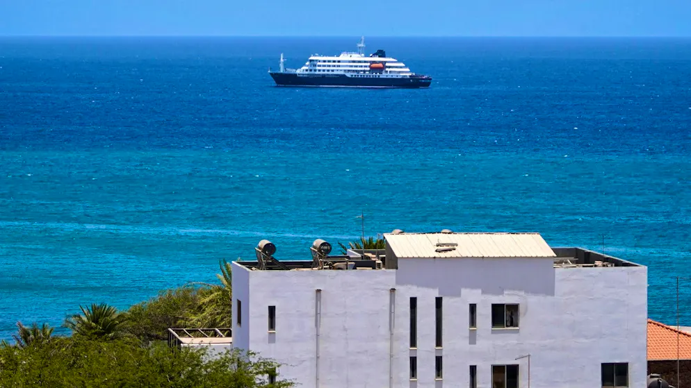Hantavirus: Ship passengers cannot disembark for the time being - Gallery. The passengers of the cruise ship "Hondius" cannot disembark on the Cape Verde Islands.