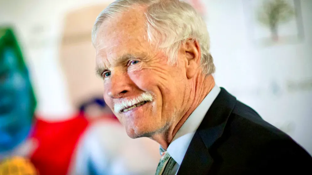 Ted Turner in una foto del 2013.