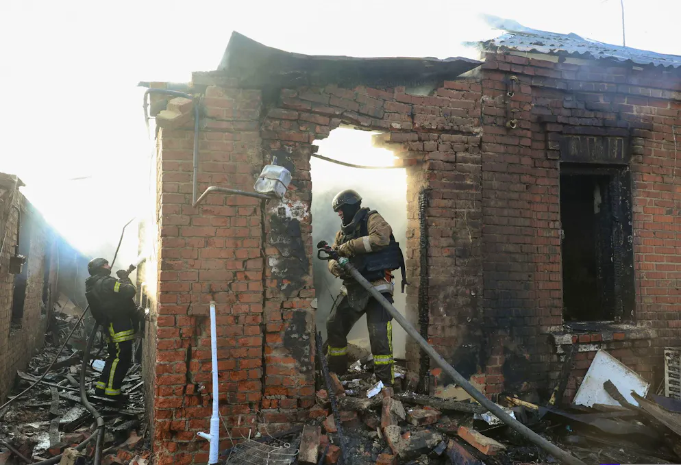 Fra i siti ucraini colpiti anche un edificio di Kharkiv, nel Nord-est del Paese.