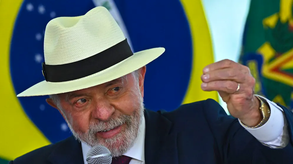 Soll am Donnerstag von Trump in Washington empfangen werden:  Brasiliens Präsident Luiz Inácio Lula da Silva. (Archivbild)