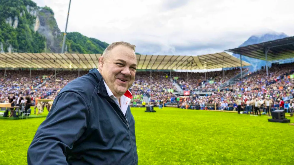 Stefan Strebel was Technical Director of the Swiss Wrestling Federation for six years