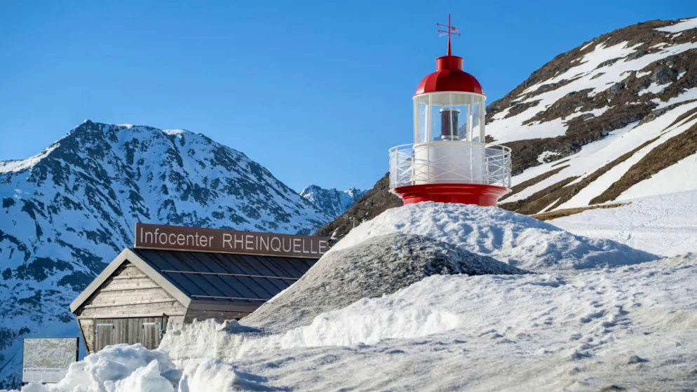 Le col de l'Oberalp sous la neige, le 24 avril 2026. (archives).