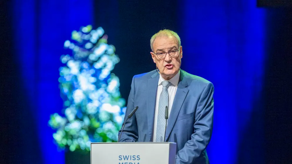 Swiss Media Forum. Guy Parmelin ai media: «Vi invito a sfruttare l'IA in modo intelligente»