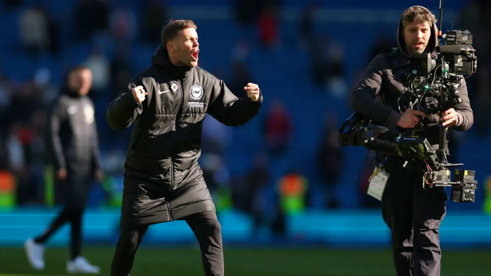 Vertrag verlängert. Fabian Hürzeler bis 2029 Chefcoach von Brighton