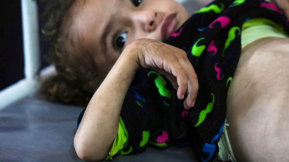 Davantage d'enfants ont été malnutris l'année dernière au moment des restrictions imposées par Israël sur l'assistance dans la bande de Gaza (archives).
