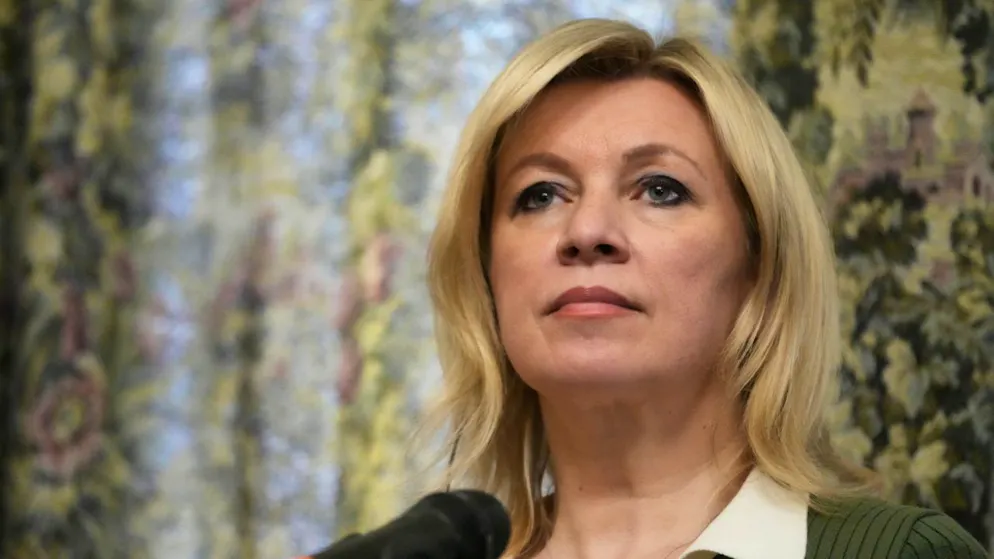 La portavoce del ministero degli Esteri russo, Maria Zakharova.