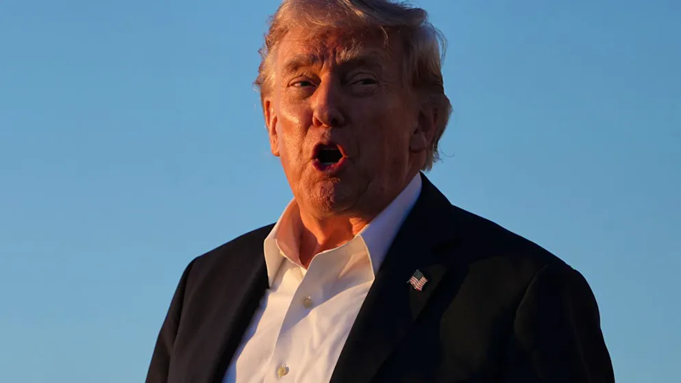 ARCHIV – US-Präsident Donald Trump. Foto: Matt Rourke/AP/dpa/Archivbild