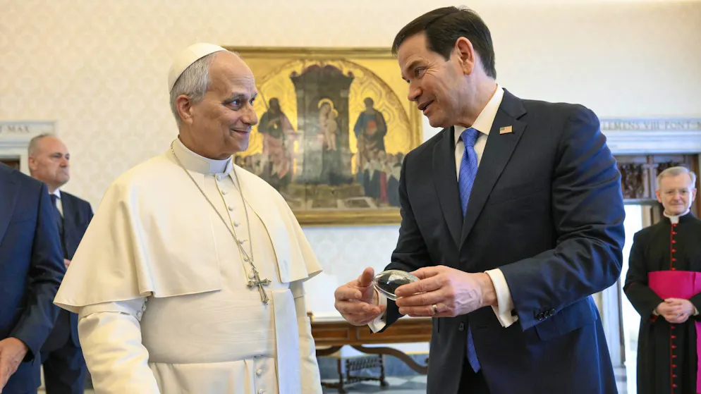 Santa Sede. Leone XIV cordiale con Rubio, ma non fa sconti: «Lavoriamo per la pace». Ecco i temi trattati