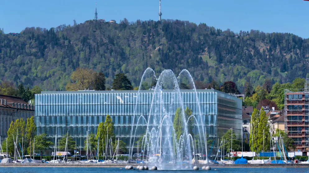 Le siège de Swiss Re sur les bords du lac de Zurich (archives).